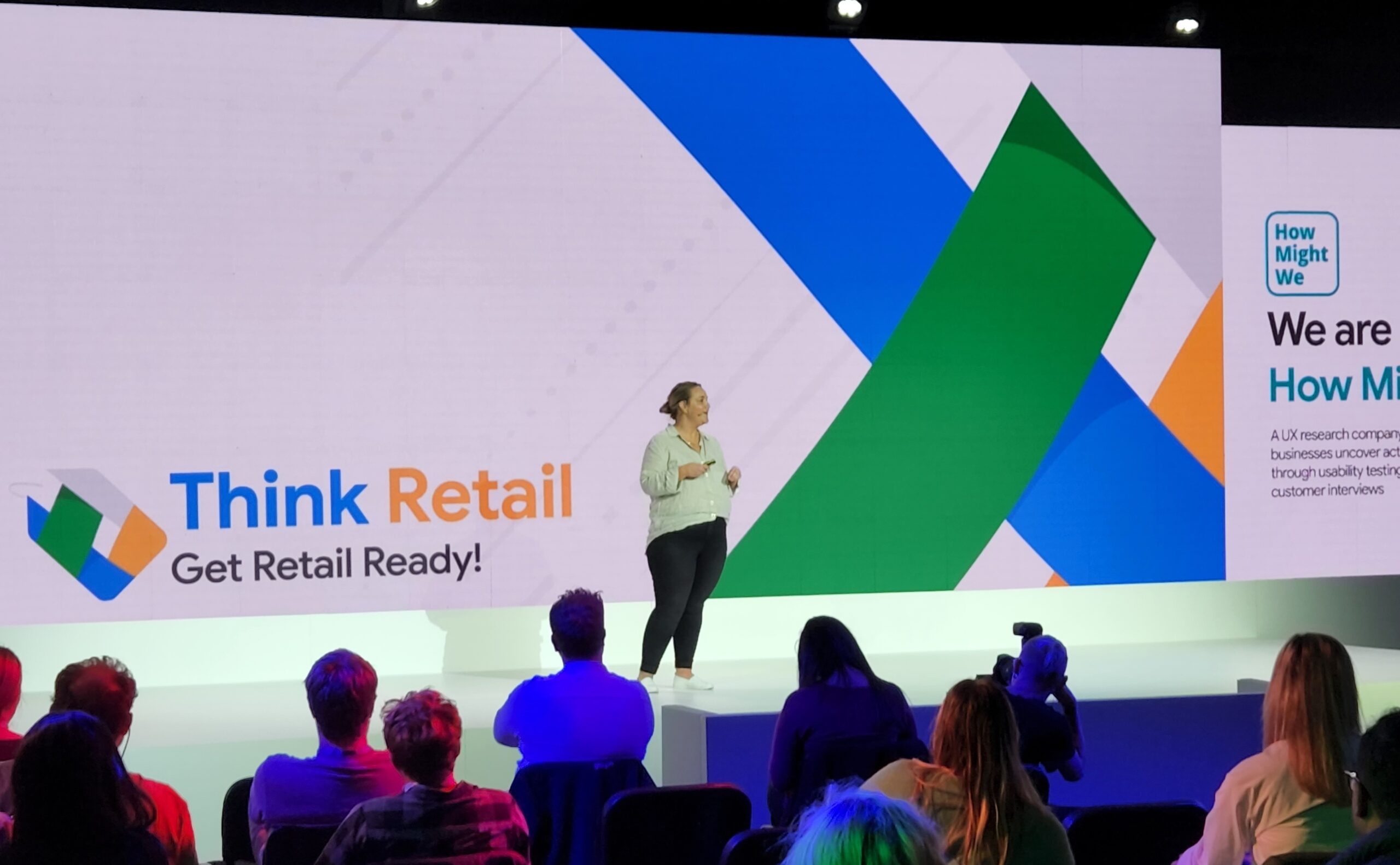 Jacky Smith talking about customer centric at the 2022 Google Think Retail conference